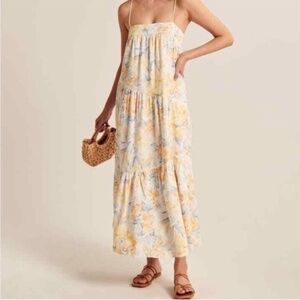Abercrombie & Fitch Floral Maxi Dress
